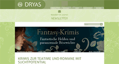 Desktop Screenshot of dryas.de