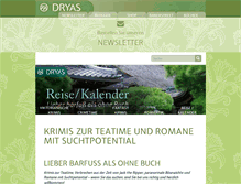Tablet Screenshot of dryas.de